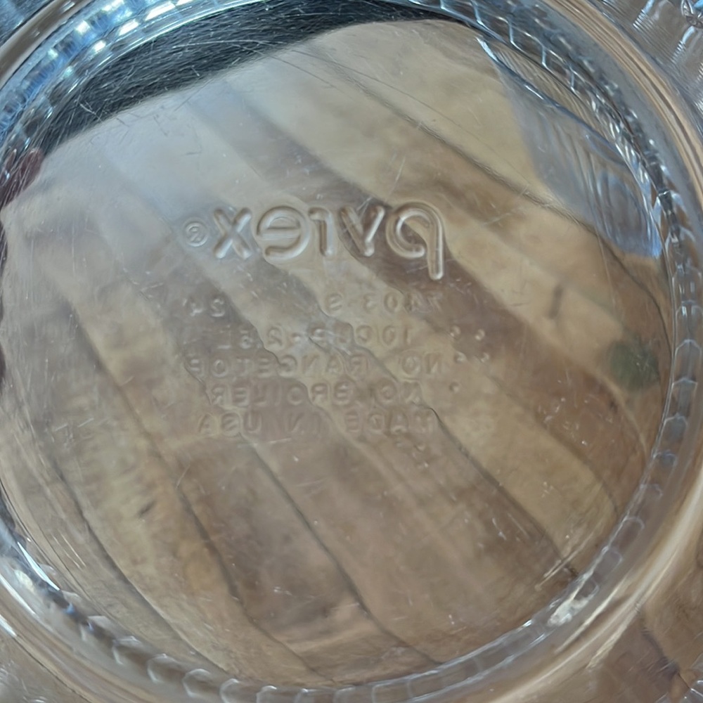 Pyrex Light Blue Ribbed Bowls - Picture 4 of 10